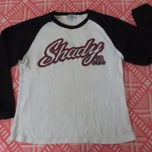 rare Shady Limited Long Sleeve thermal Shirt L made in usa